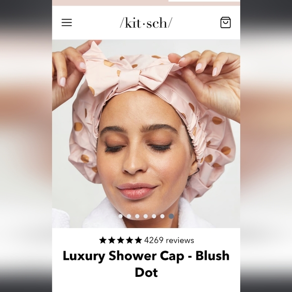 Kitsch Makeup Nwot Pink Spa Bundle Kitsch Shower Capclientele